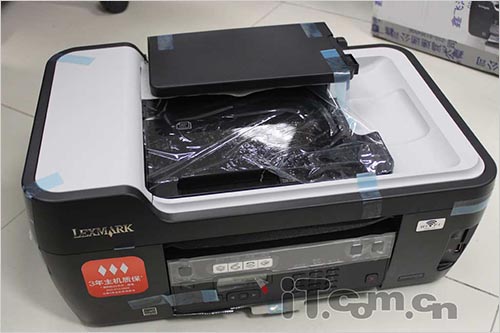 利盟新品S408喷墨一体机开箱秀